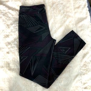 Old Navy Girls Patterned Active Leggings Large